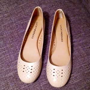 Lucky Brand Leather Flats